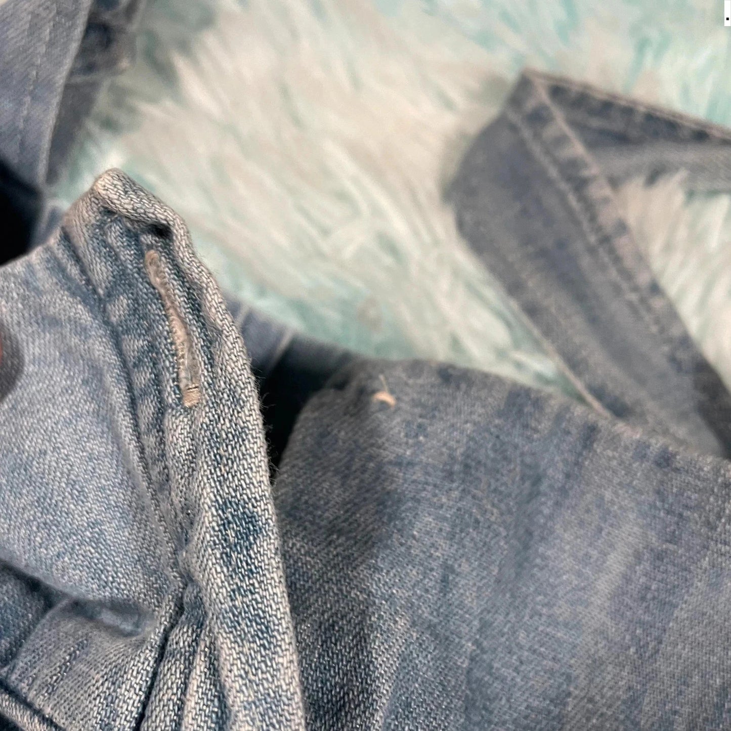 Blue A.P.C Denim Jumpsuit - Small