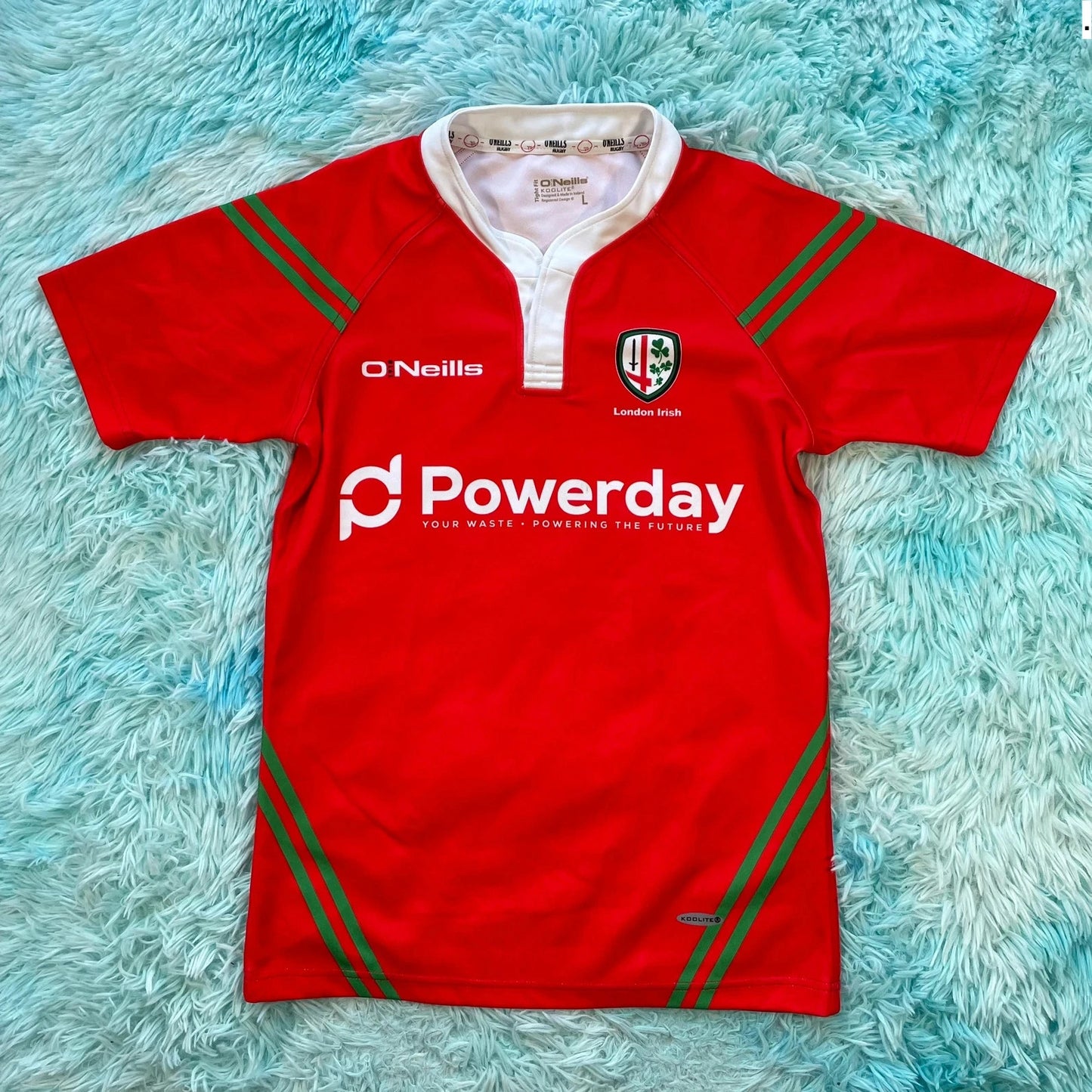 Red London Irish O’Neills Rugby Shirt - Large