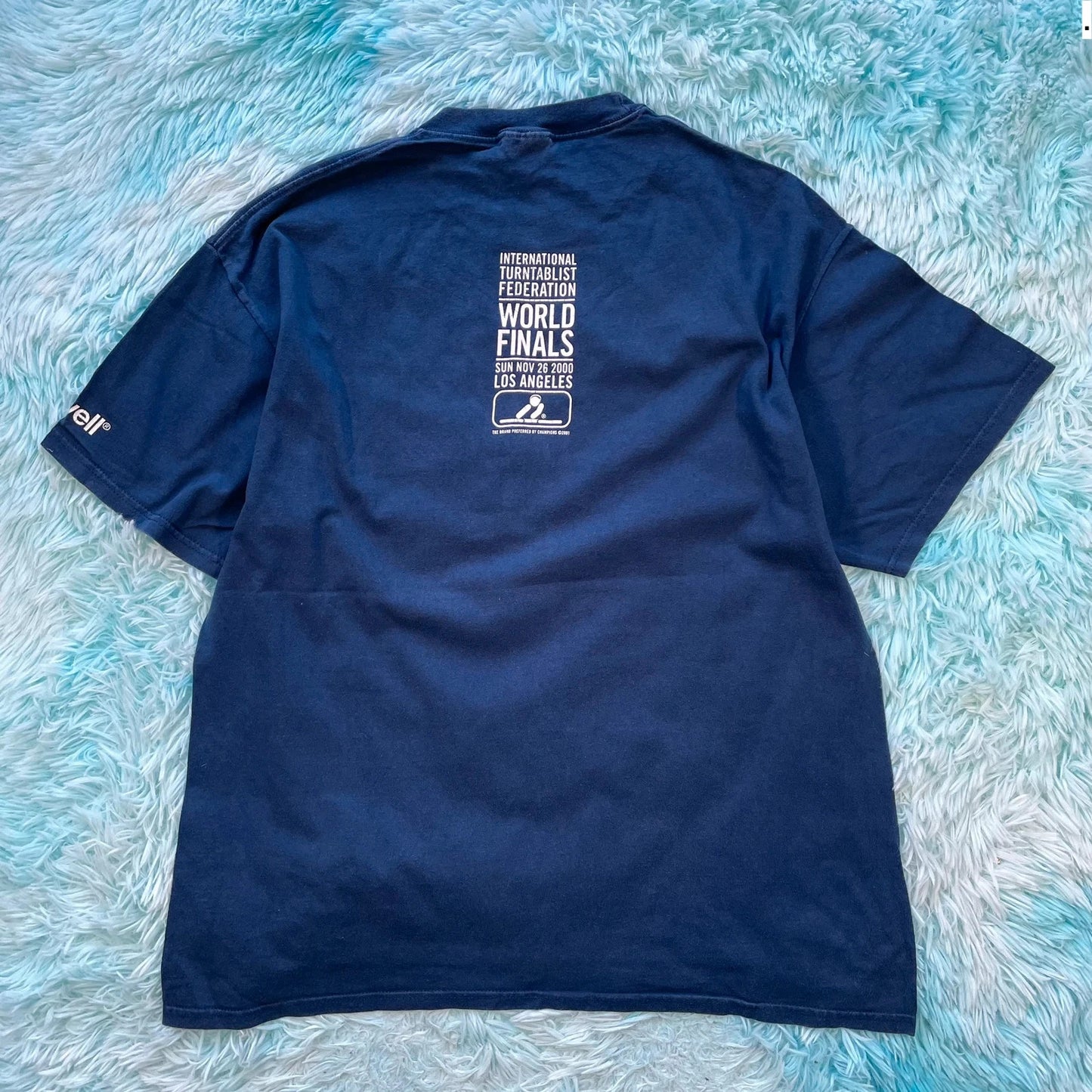 Vintage 2000 International Turntablist Federation T Shirt - XL