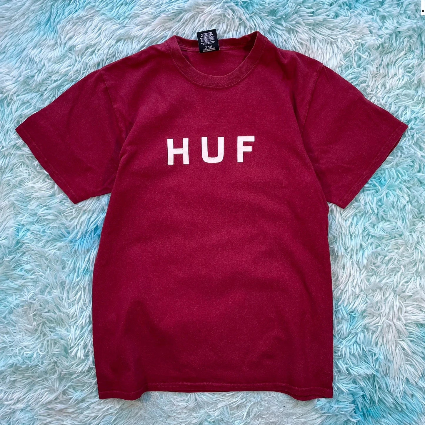 Red HUF T Shirt - Medium