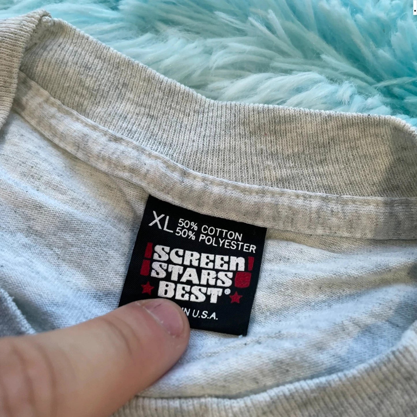 Vintage 90s Grey Oakhill Graphic T Shirt - XL