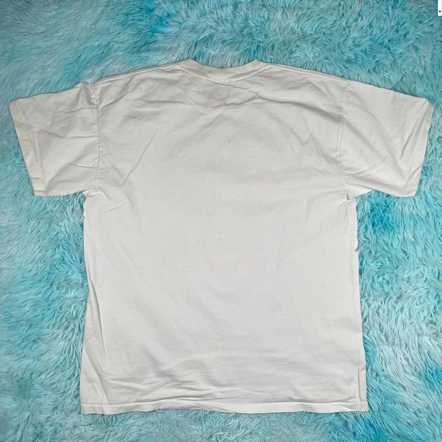 Vintage 90s White Ragdoll Graphic T Shirt - XL