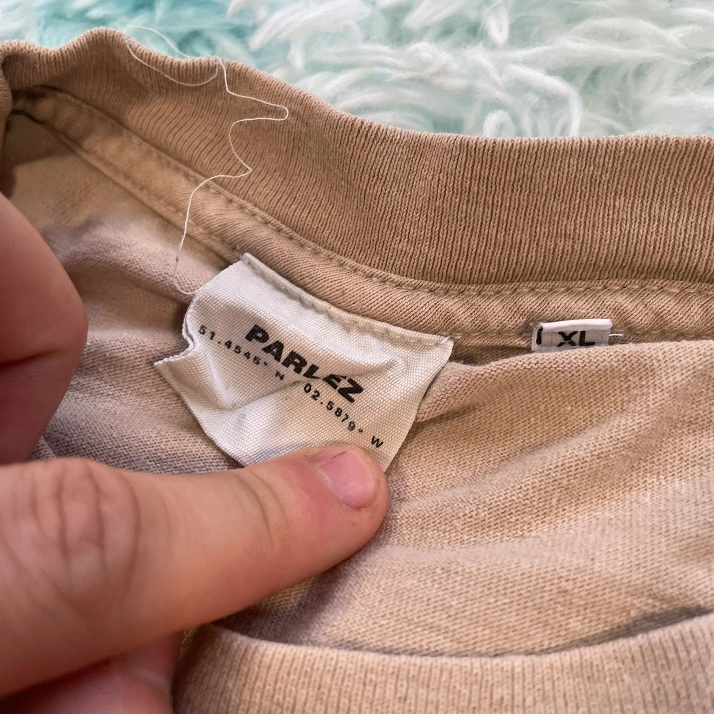 Sand Brown Parlez T Shirt - XL