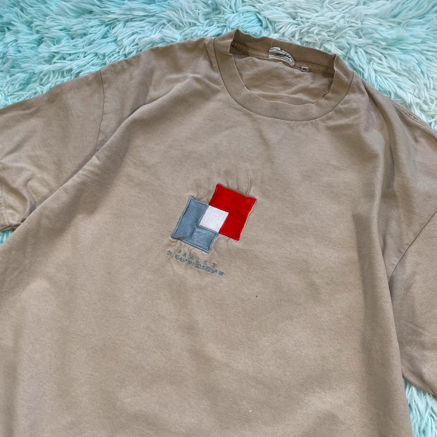 Sand Brown Parlez T Shirt - XL