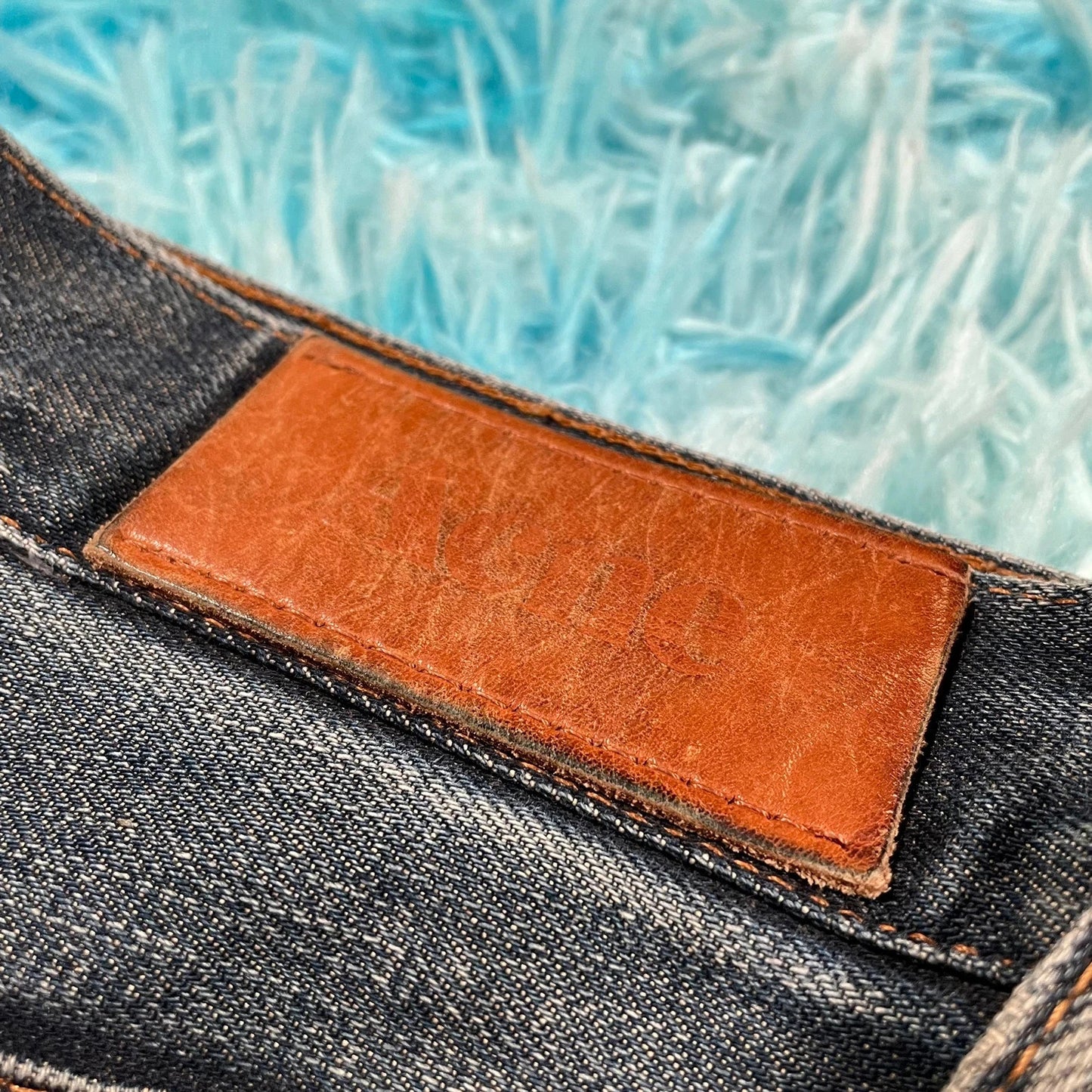 Blue Acne Studios Jeans Straight Leg - 36W 34L