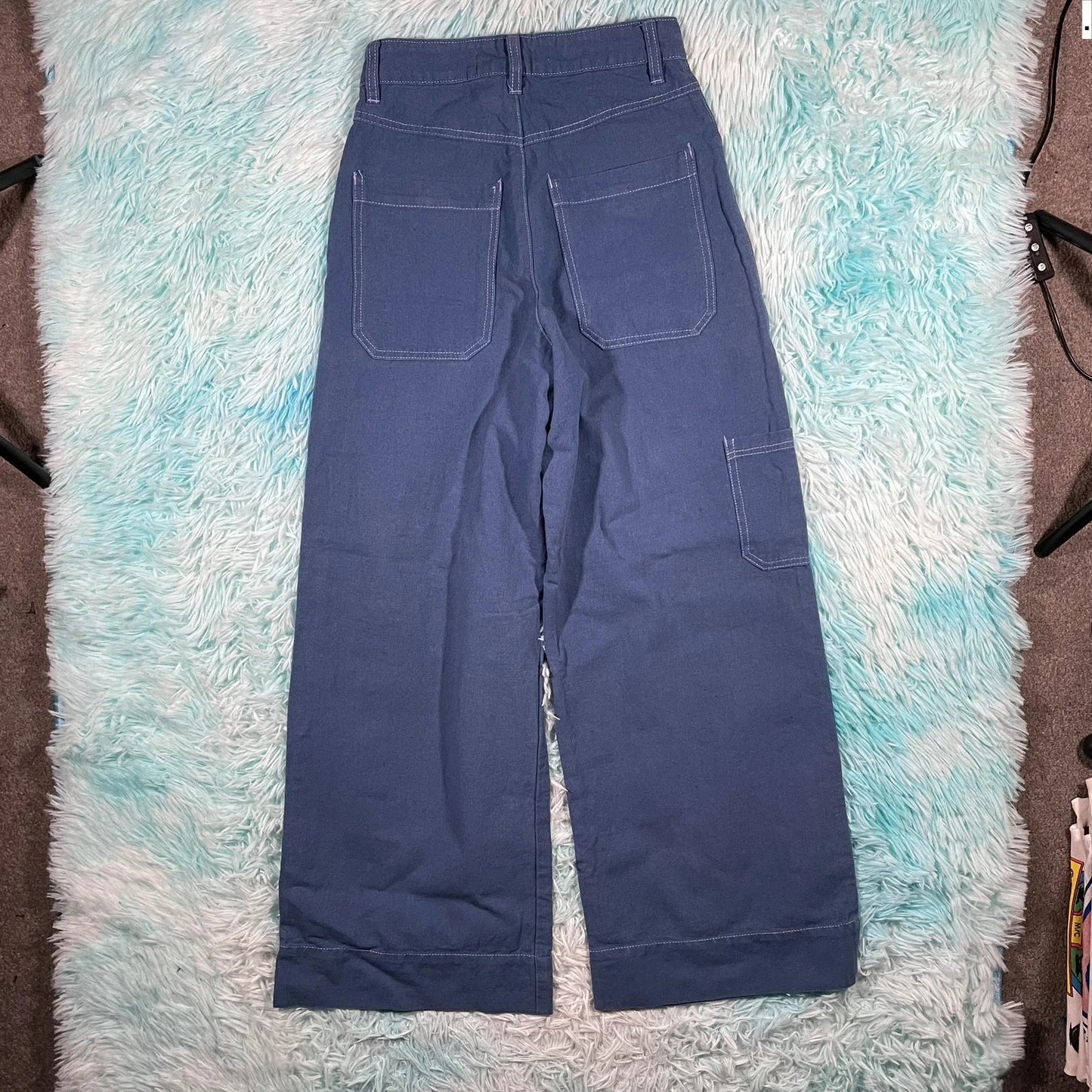 Blue LF Markey Flared Trousers - Size 6