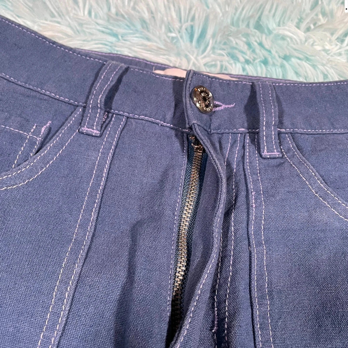 Blue LF Markey Flared Trousers - Size 6