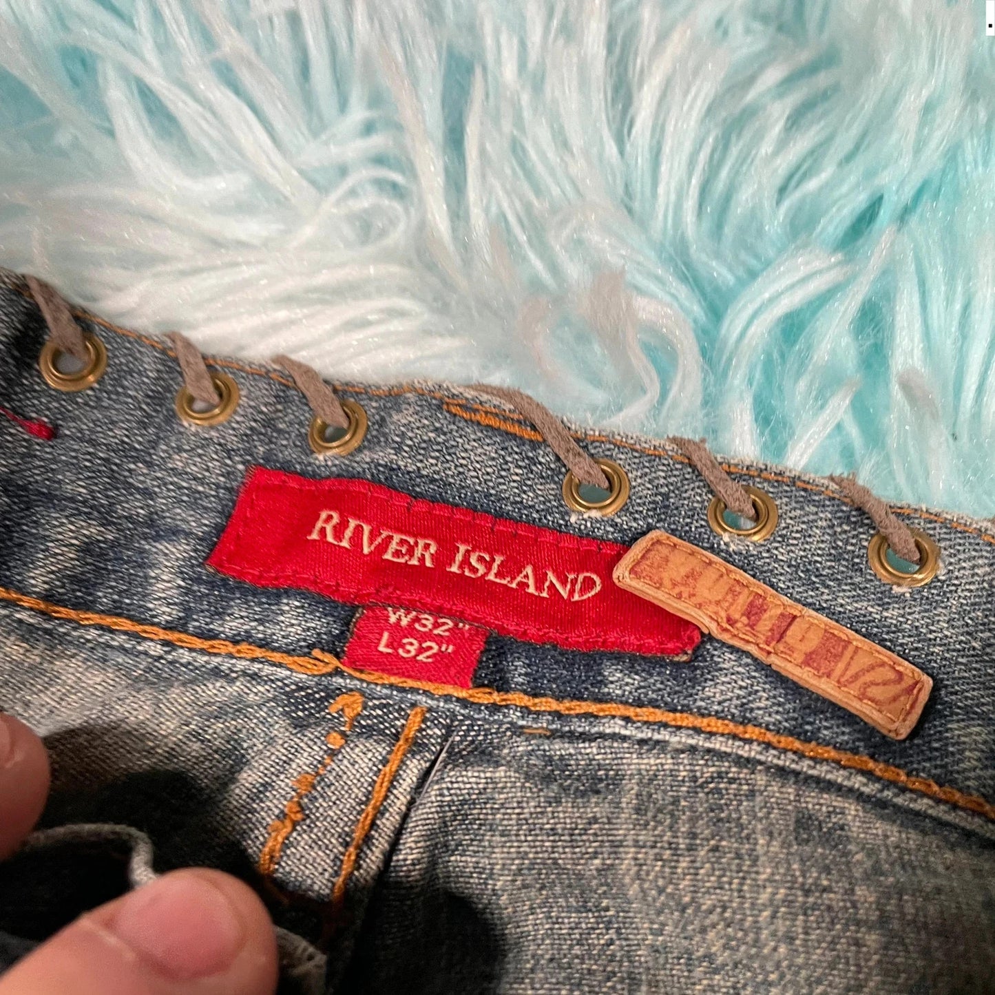 Vintage 00s River Island Flared Jeans - 32W 32L