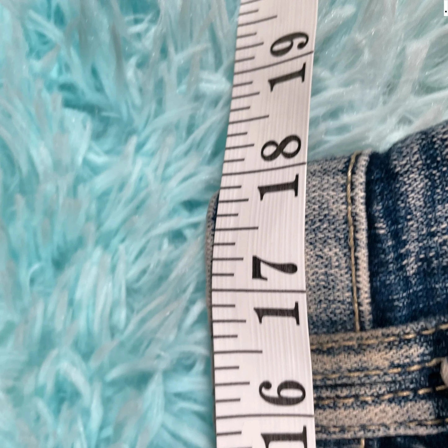 Vintage 00s Patterned Jeans Bootcut - Size 16