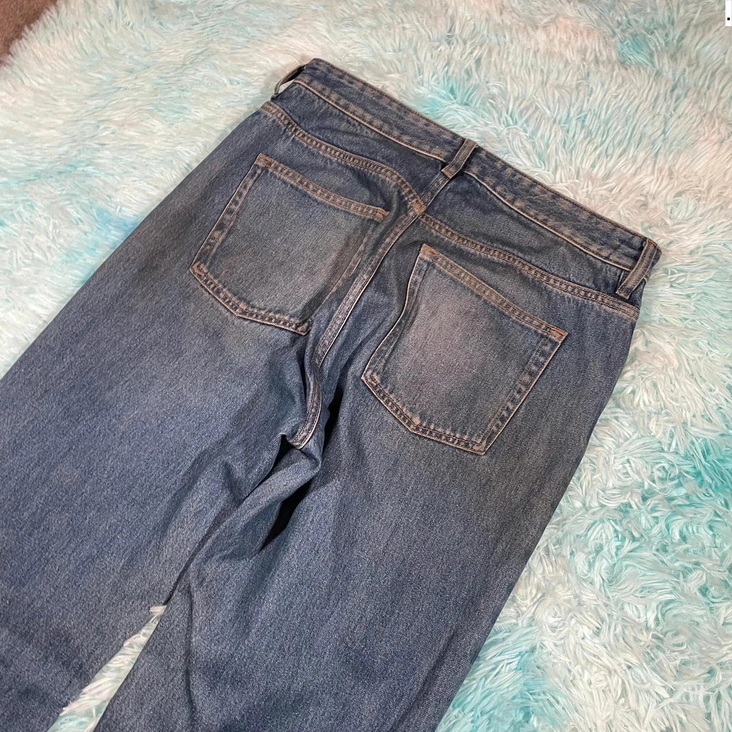 Blue Cos Jeans Loose Straight Selvedge - 30W 32L