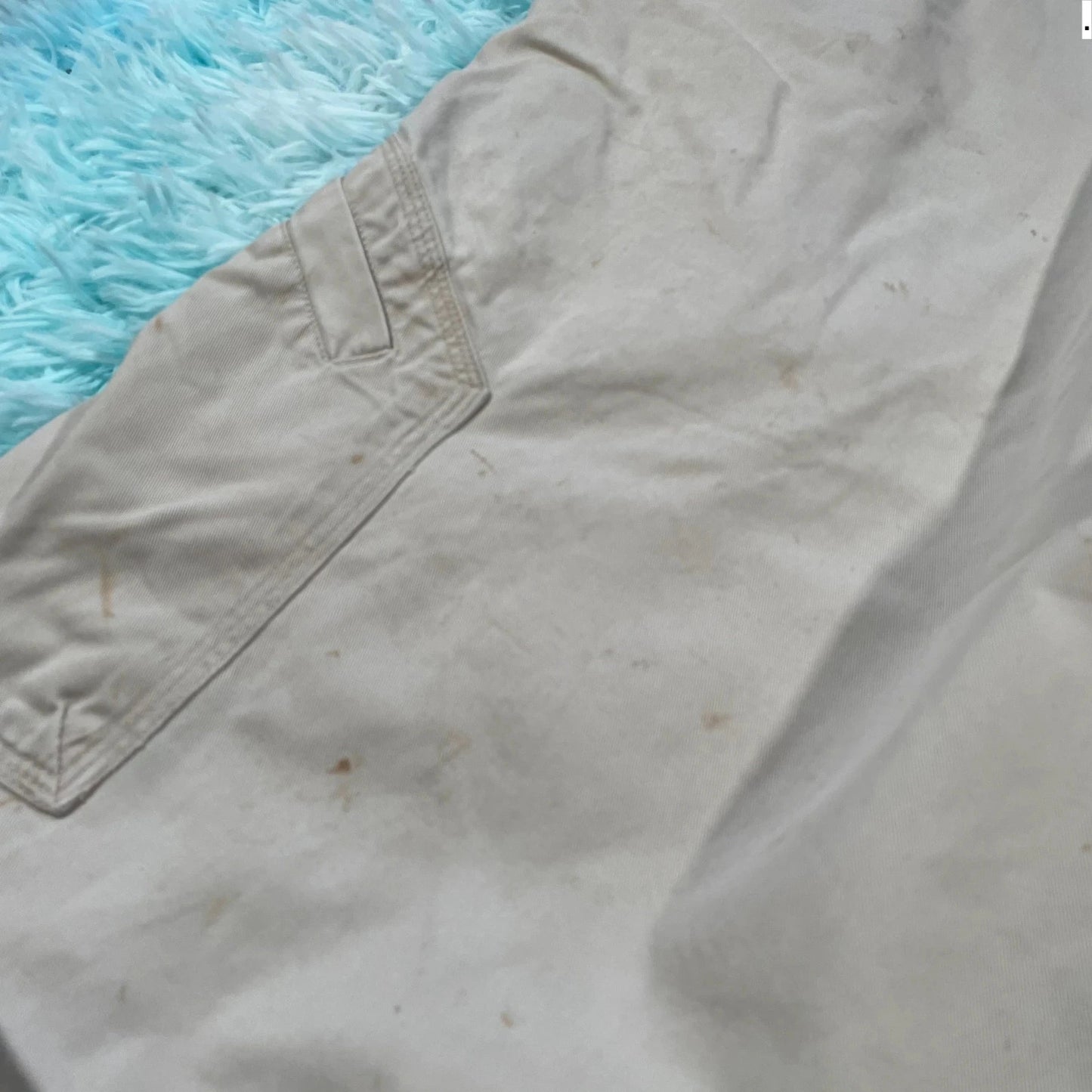 Vintage 00s Beige Quiksilver Cargo Shorts - 36W