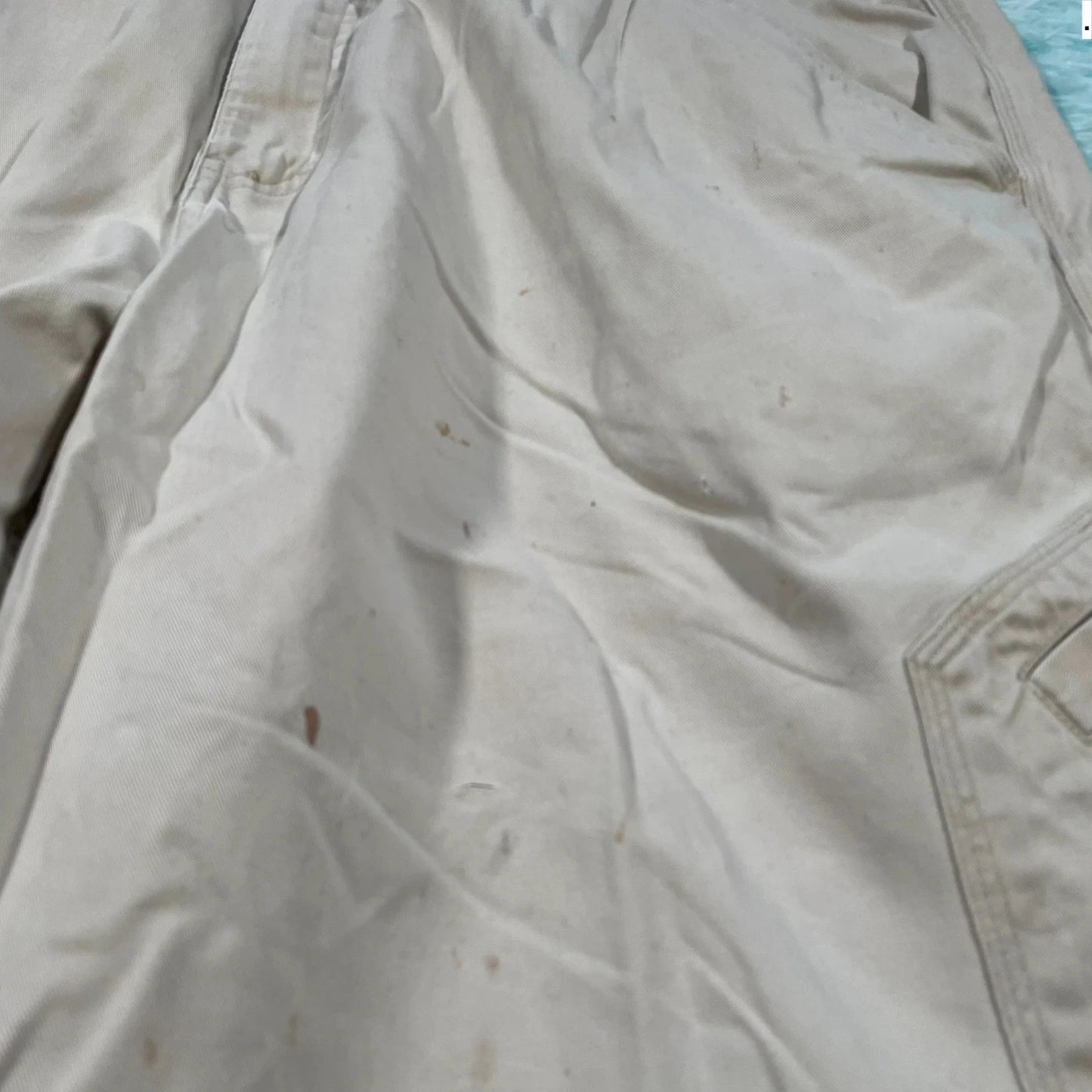Vintage 00s Beige Quiksilver Cargo Shorts - 36W