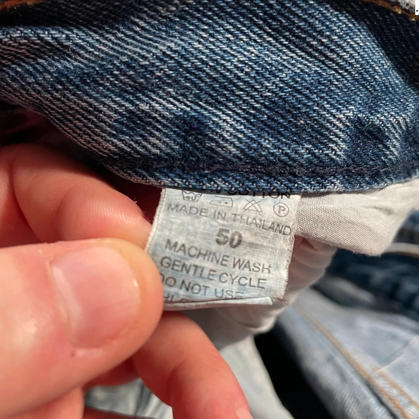 Vintage Baggy Carpenter Jean Shorts Jorts - 50W