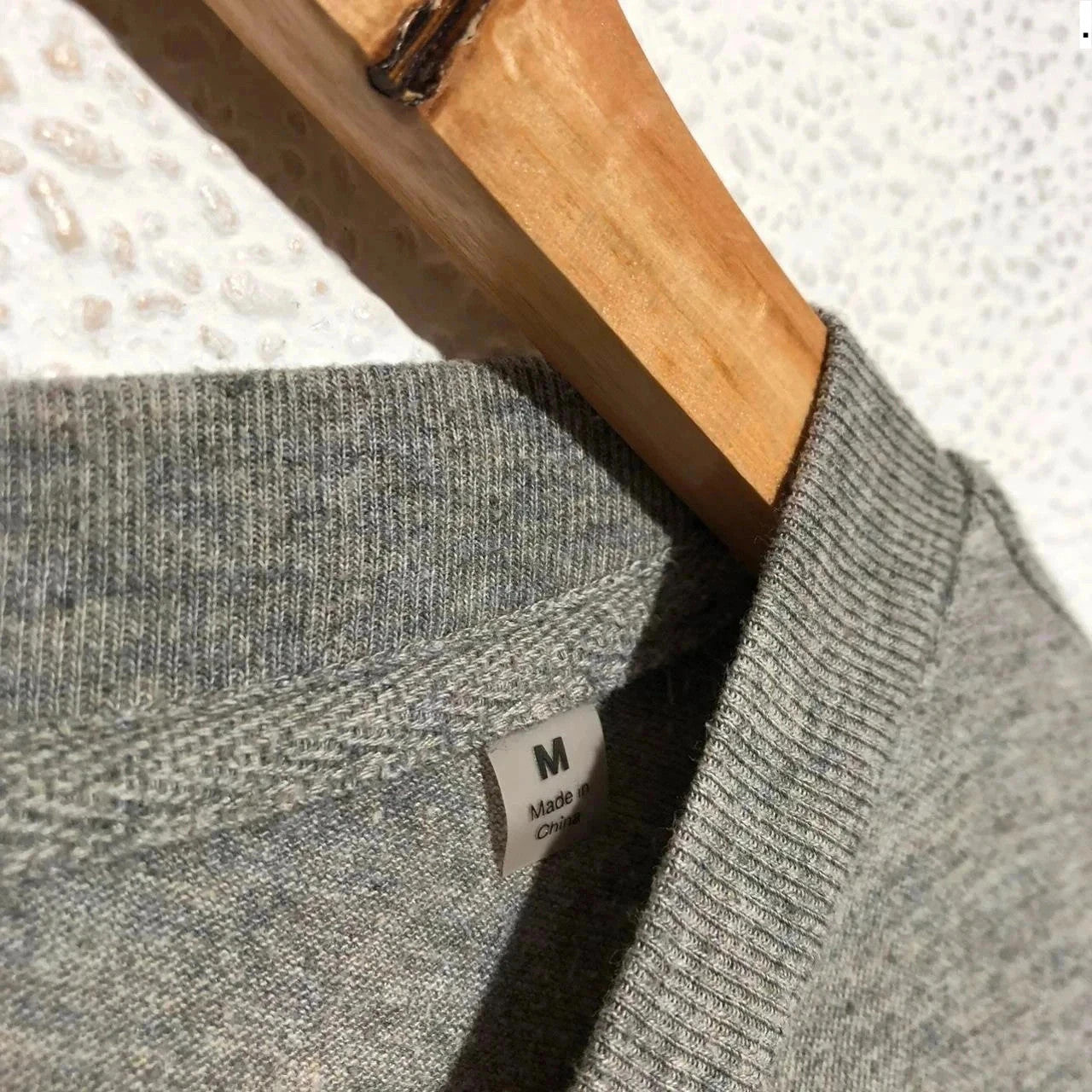 Grey Essentials Fear of God T Shirt Blank Plain - Medium