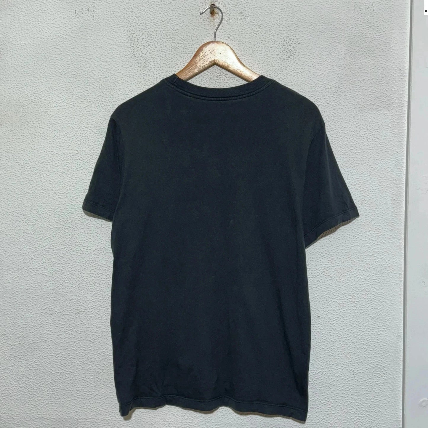 Black Nike T Shirt Centre Swoosh - XS