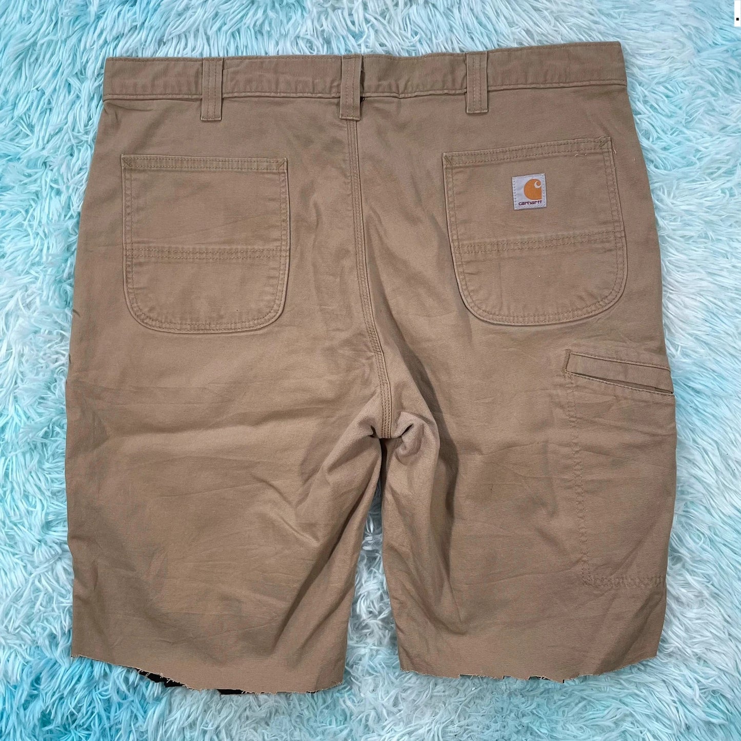 Beige Carhartt Shorts Cut-offs - 40W