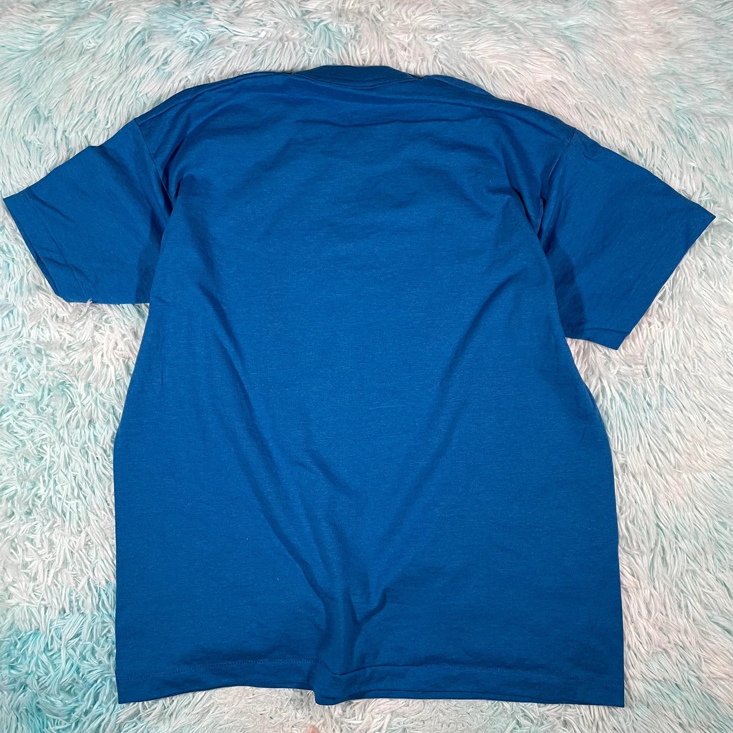 Vintage 90s Blue Company Graphic T Shirt - XL