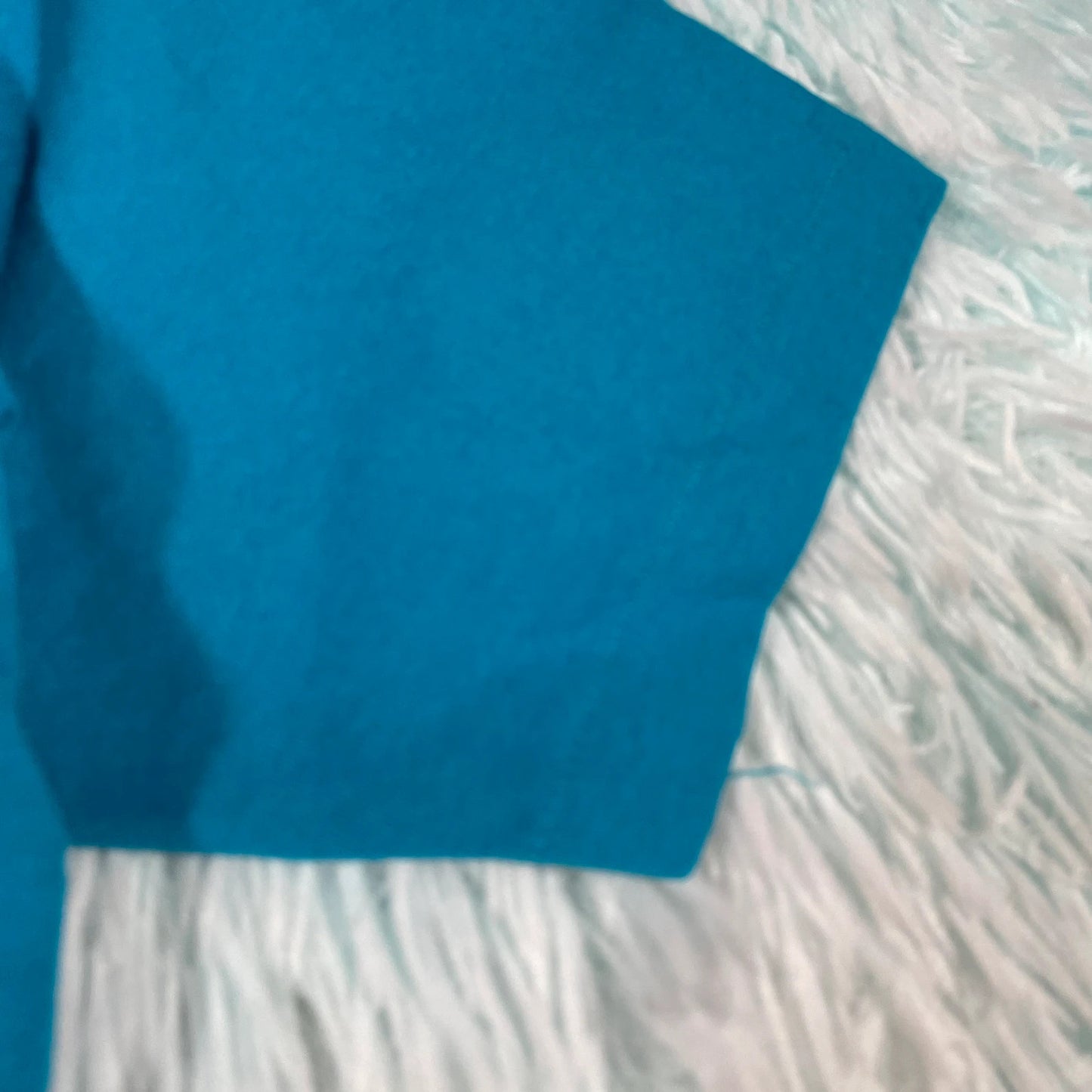 Vintage 90s Blue Bowling Graphic T Shirt - Small