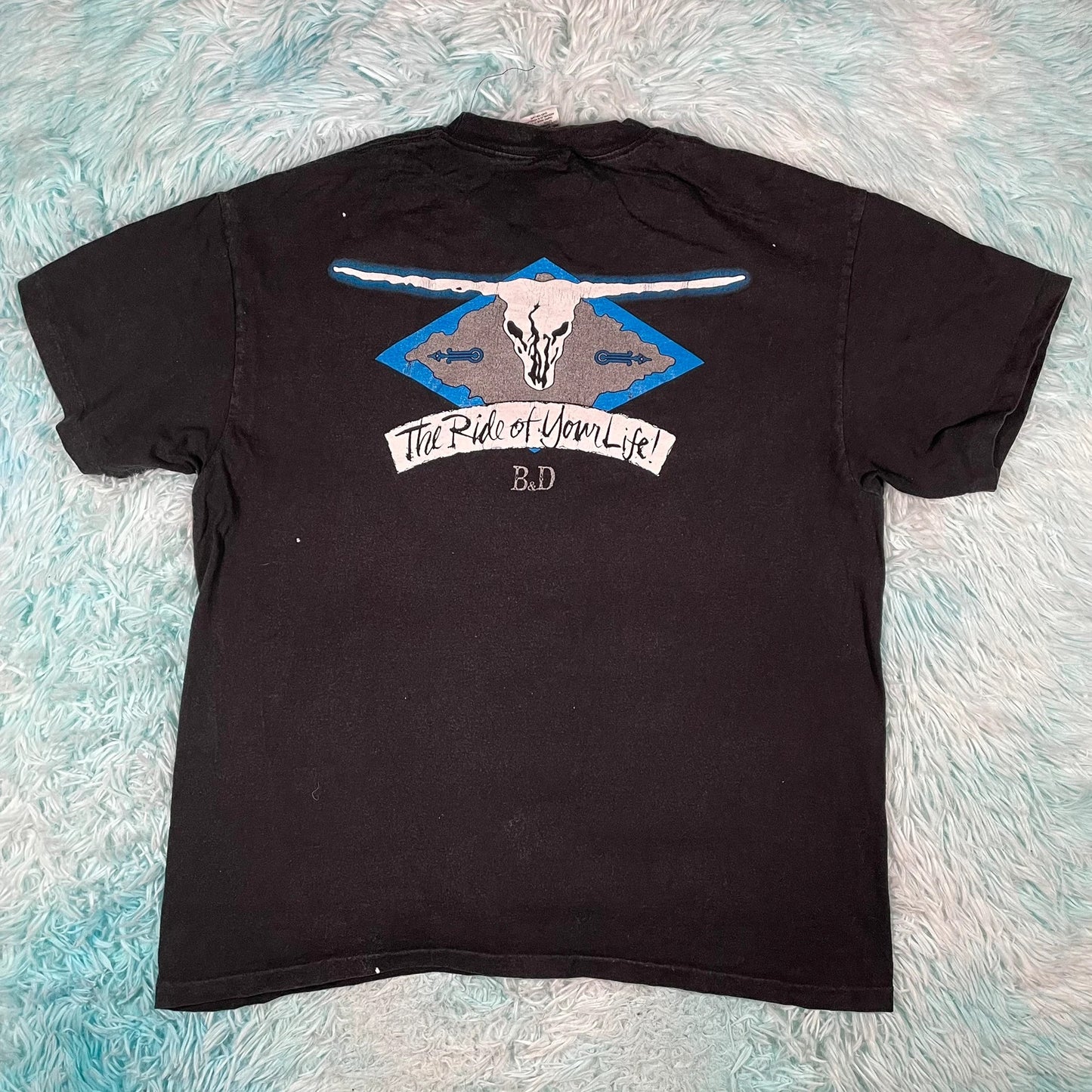 Vintage 90s Black Brooks & Dunn Country Band T Shirt - XL