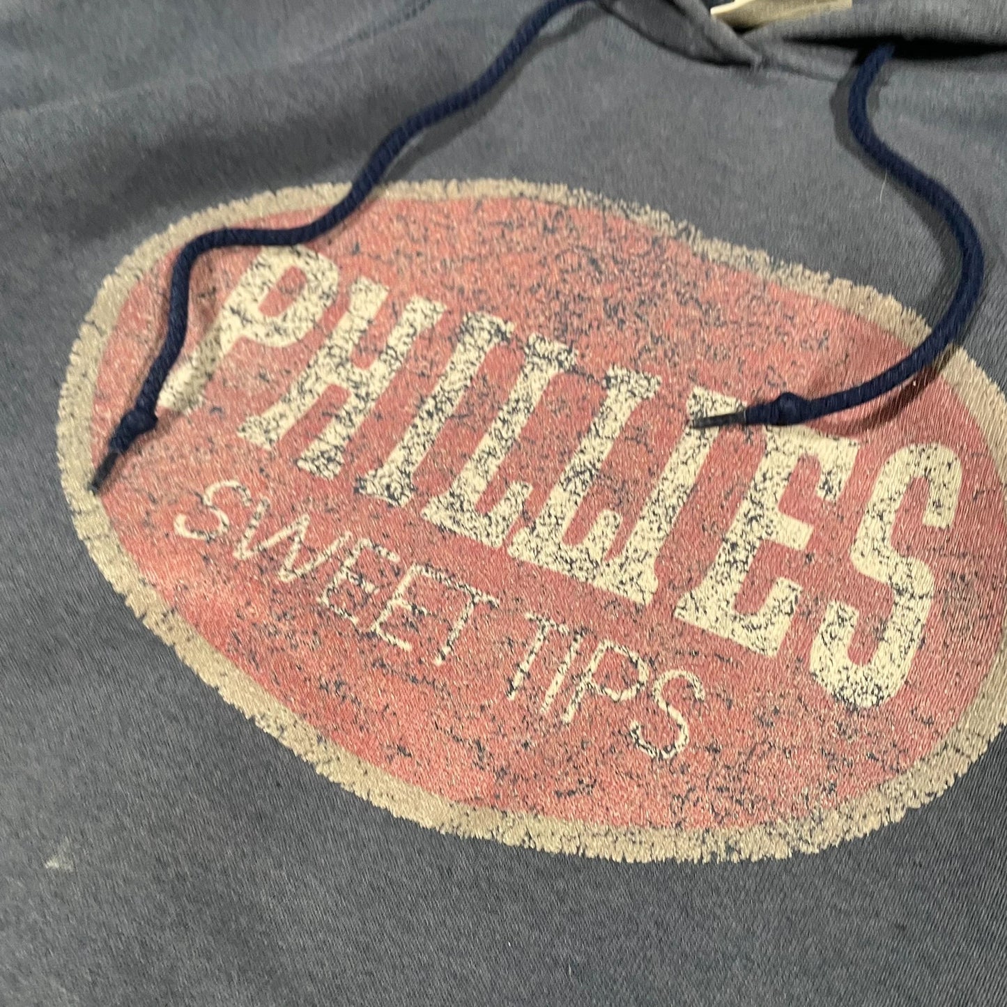 Vintage 90s Navy Philliea Screen Stars Hoodie - XL