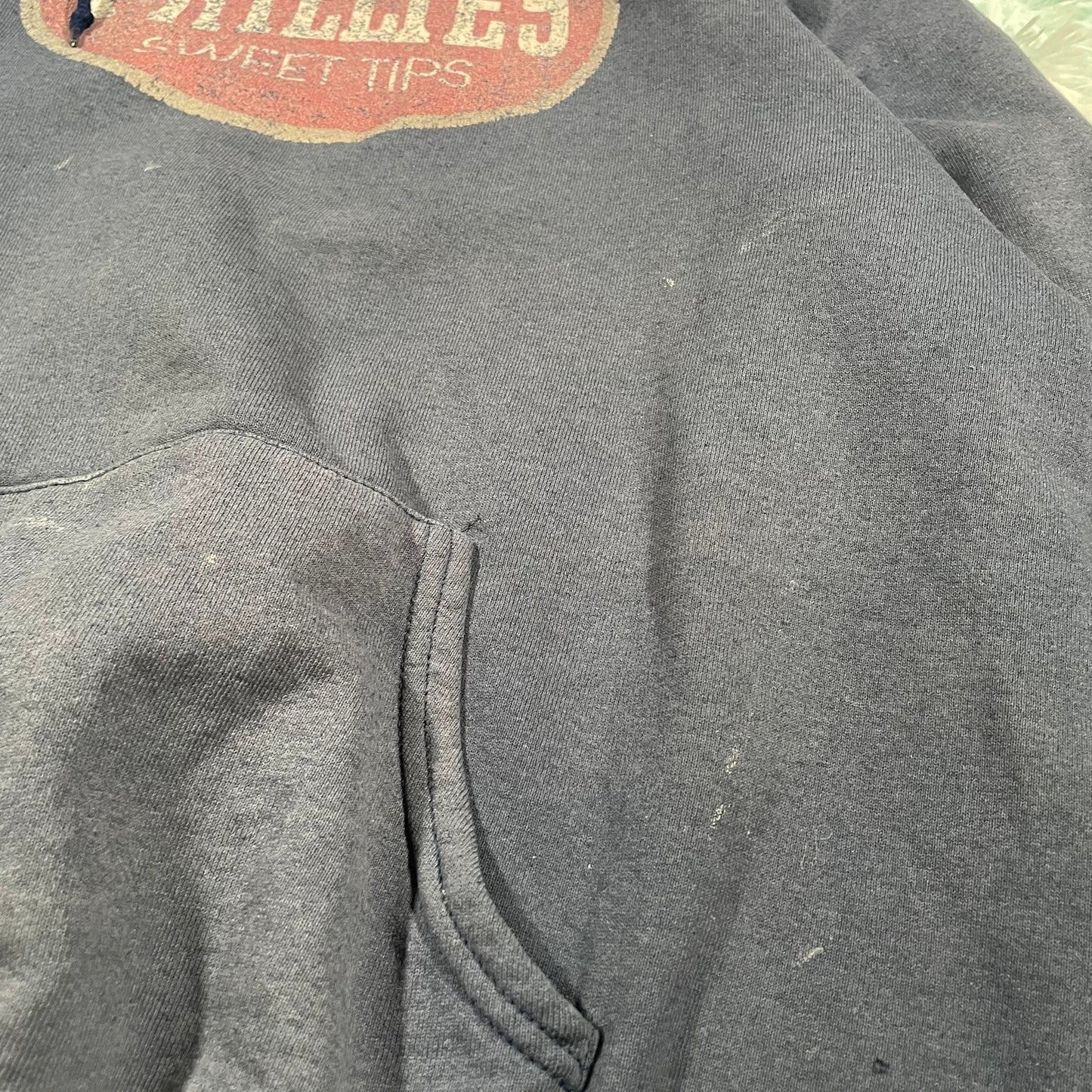 Vintage 90s Navy Philliea Screen Stars Hoodie - XL