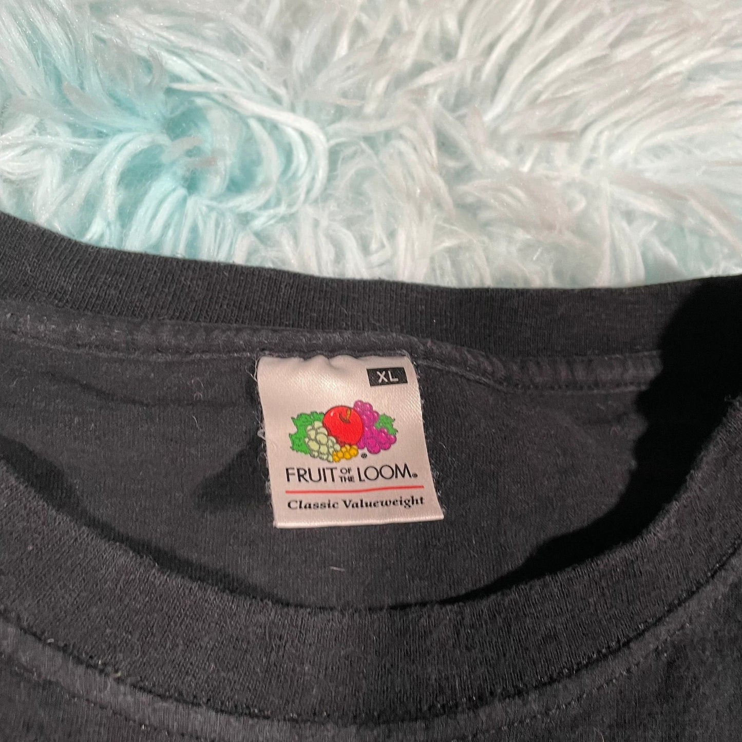 Vintage 2002 Black Loop Band T Shirt - XL