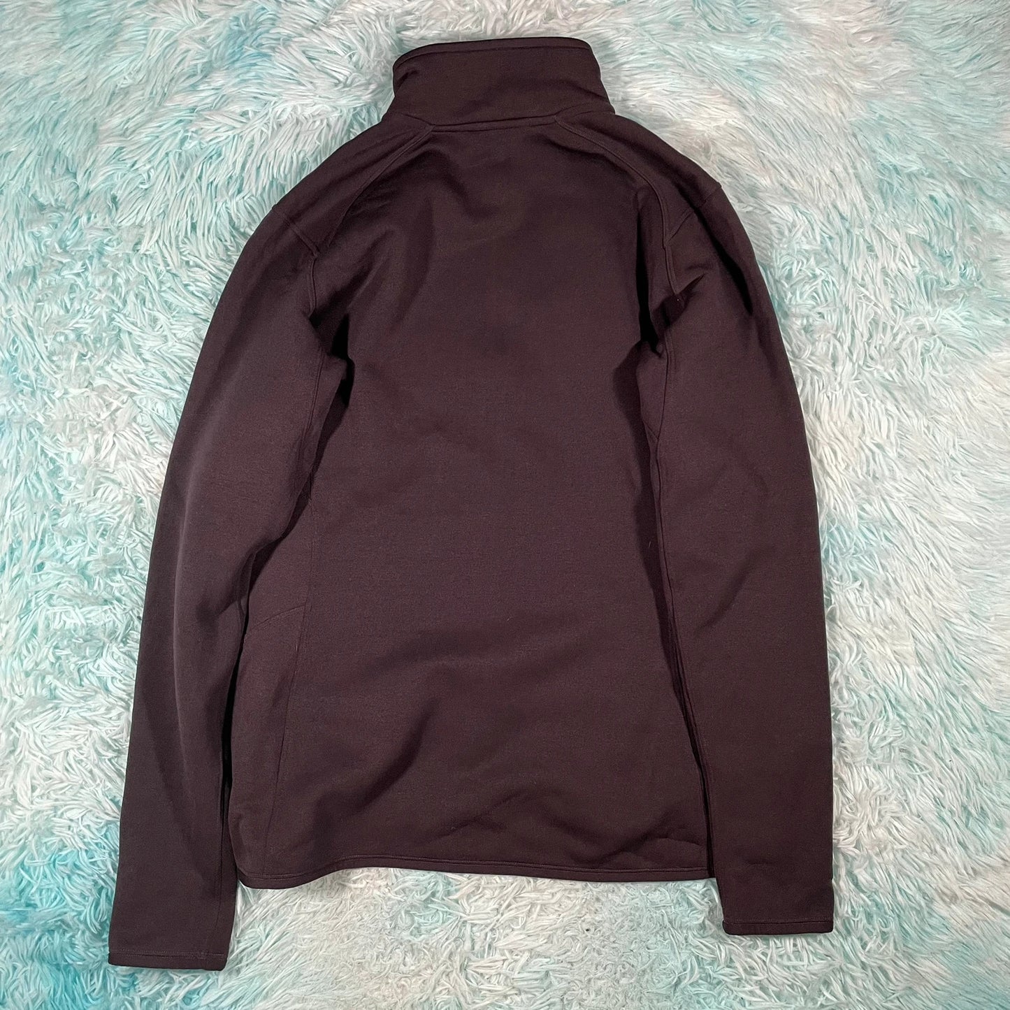 Dark Purple Arc’teryx Fleece Full Zip - Womens Large