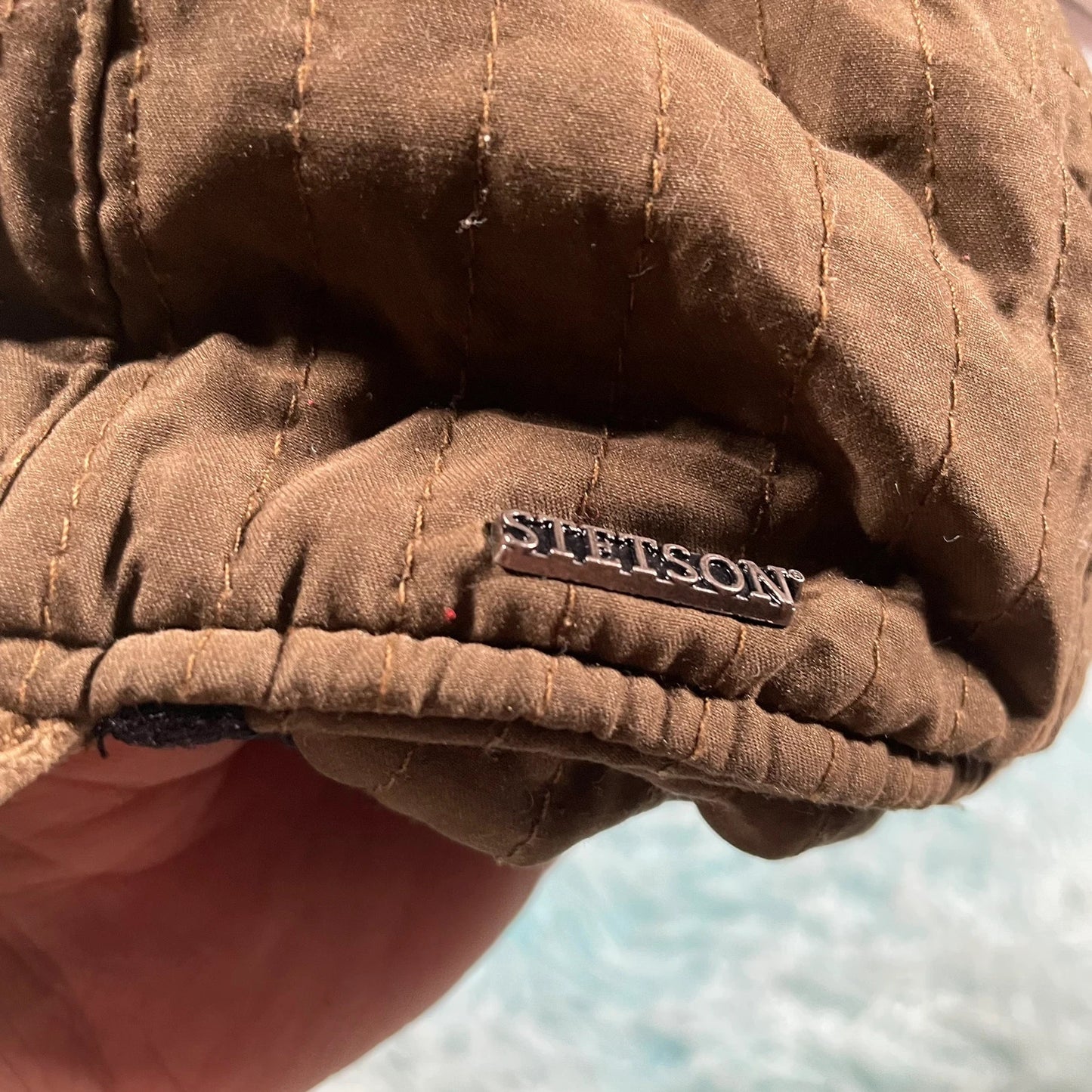 Brown Stetson Trapper Farmer Cap