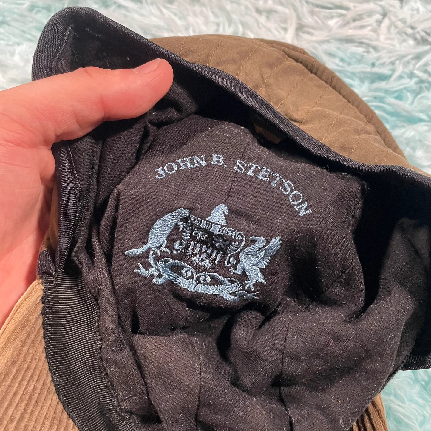 Brown Stetson Trapper Farmer Cap