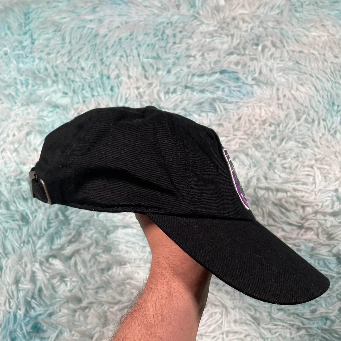 Black Wimbledon Tennis Cap