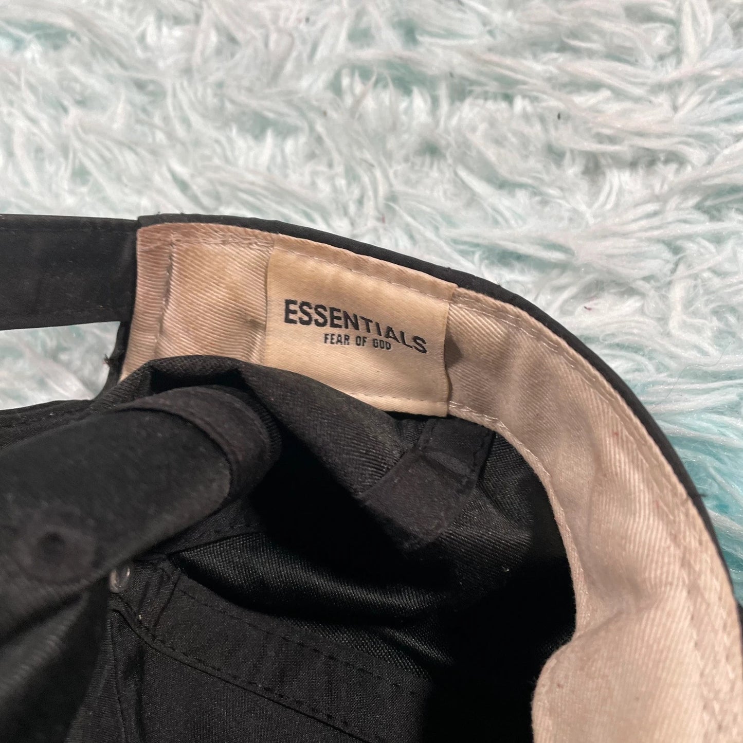 Black Essentials Fear of God Cap
