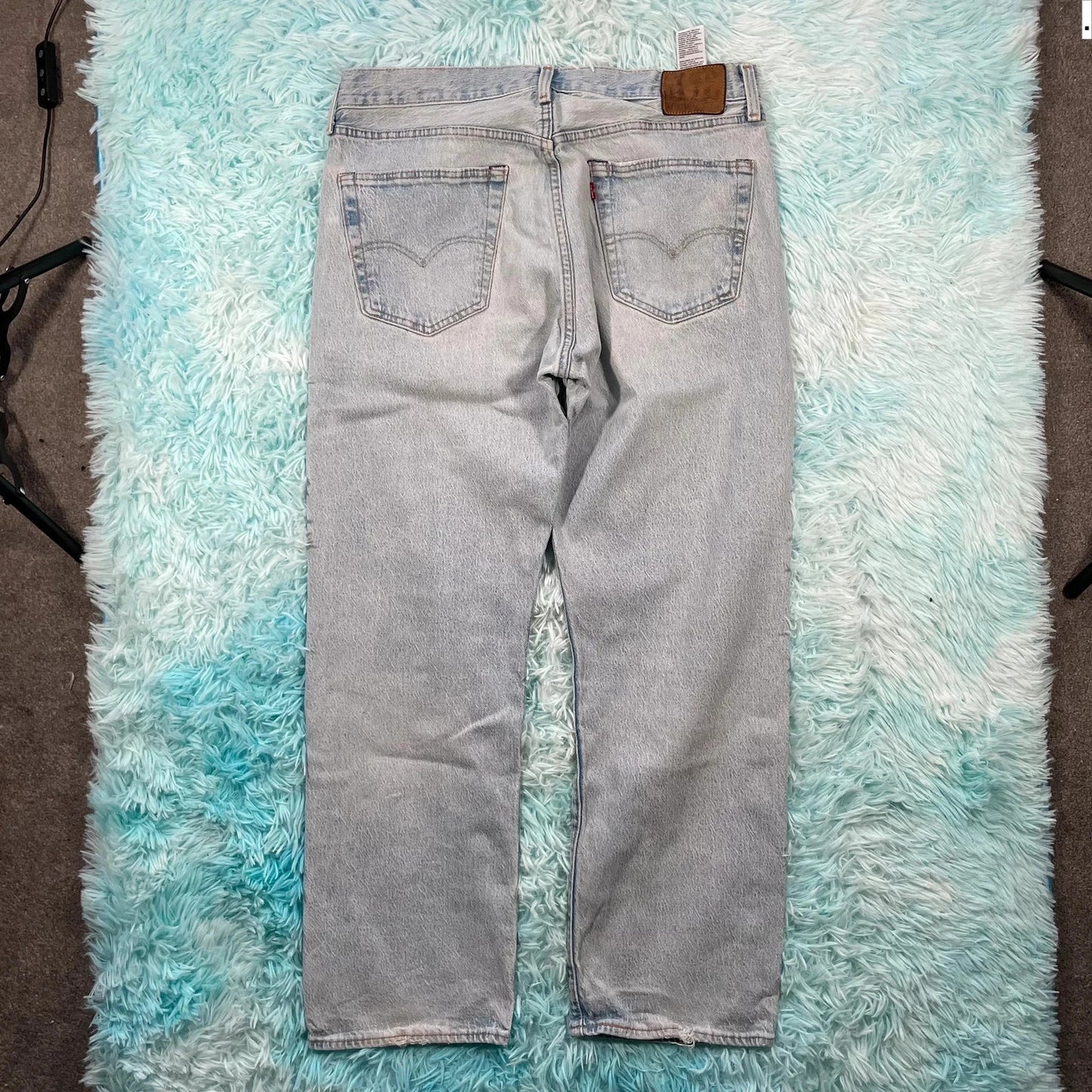 Vintage Levi’s 501 Jeans Lightwash Straight Leg - 36W 30L
