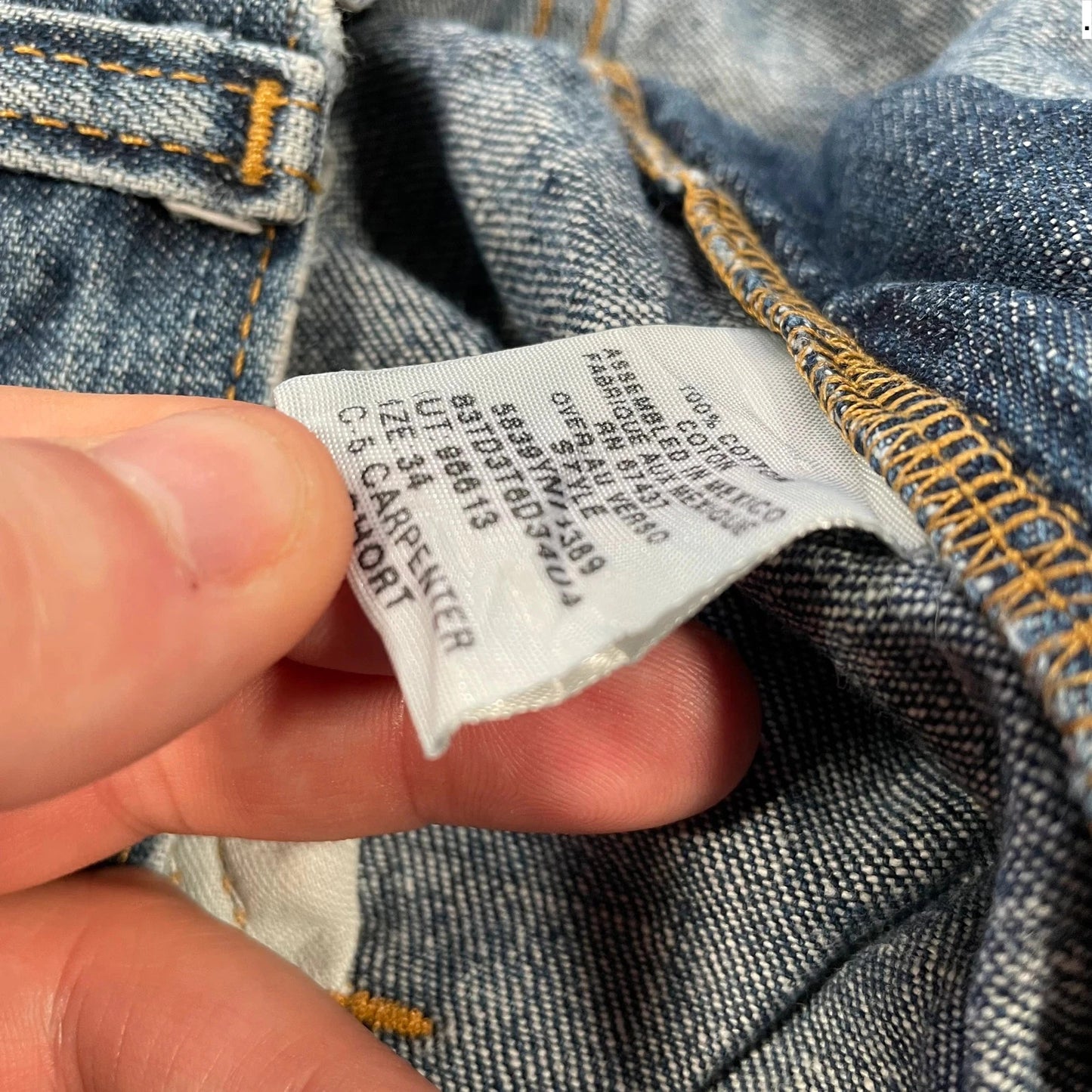 Vintage 90s Polo Ralph Lauren Jean Shorts Jorts - 34W