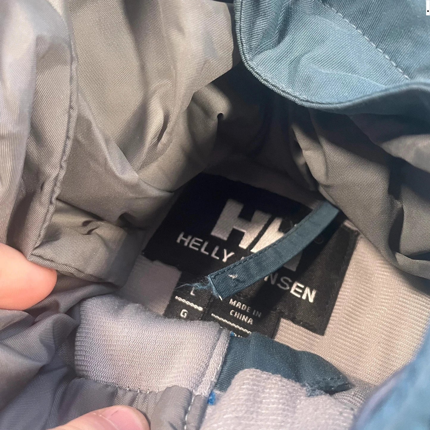Navy Helly Hansen Ski Jacket - Large