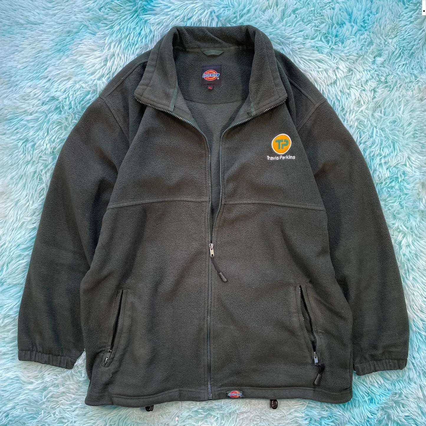 Dark Green Dickies Fleece Travis Perkin’s - XL