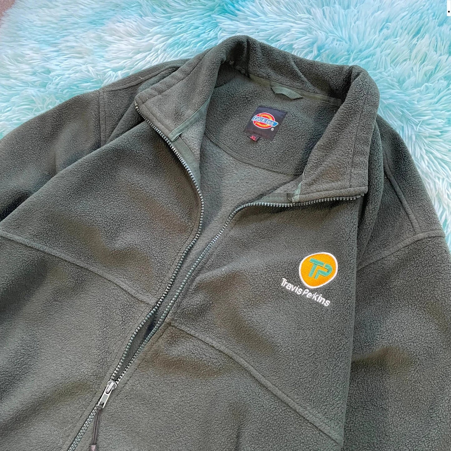 Dark Green Dickies Fleece Travis Perkin’s - XL
