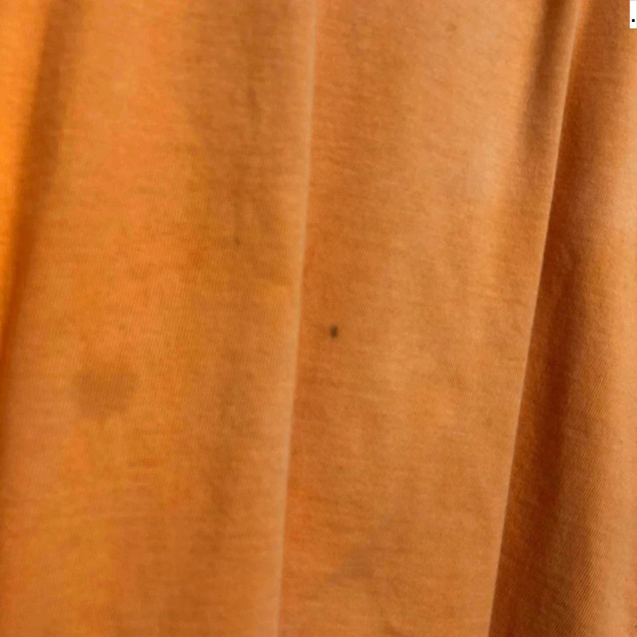 Orange Stussy T Shirt Vintage 90s made in USA - Large