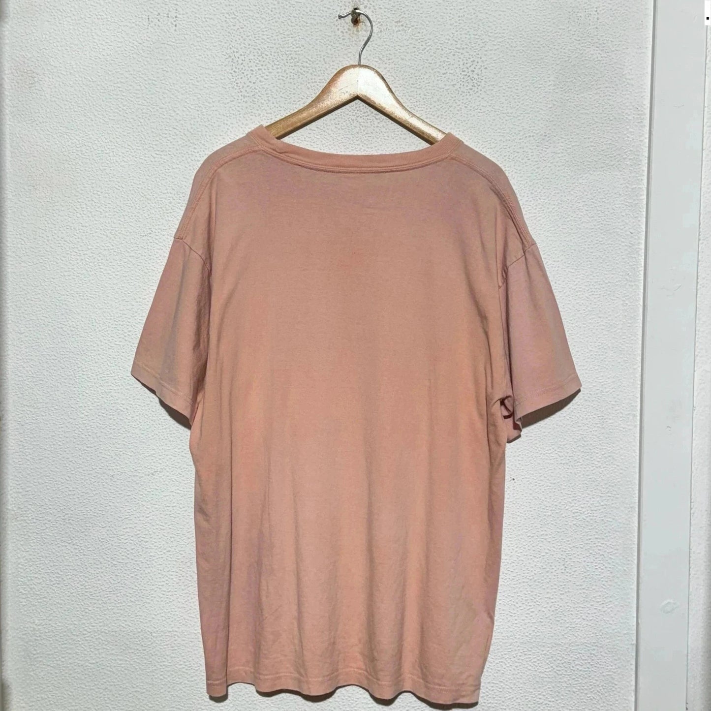 Vintage Pink Embroidered Jamaica Sandals T Shirt - XXL