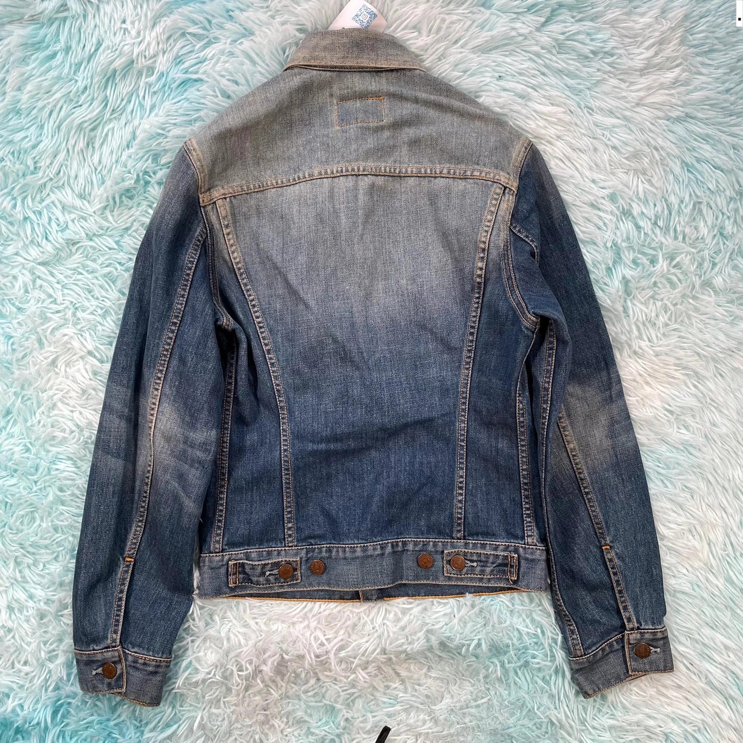 Vintage 00s Levi’s Jacket Irregular Faded - Small