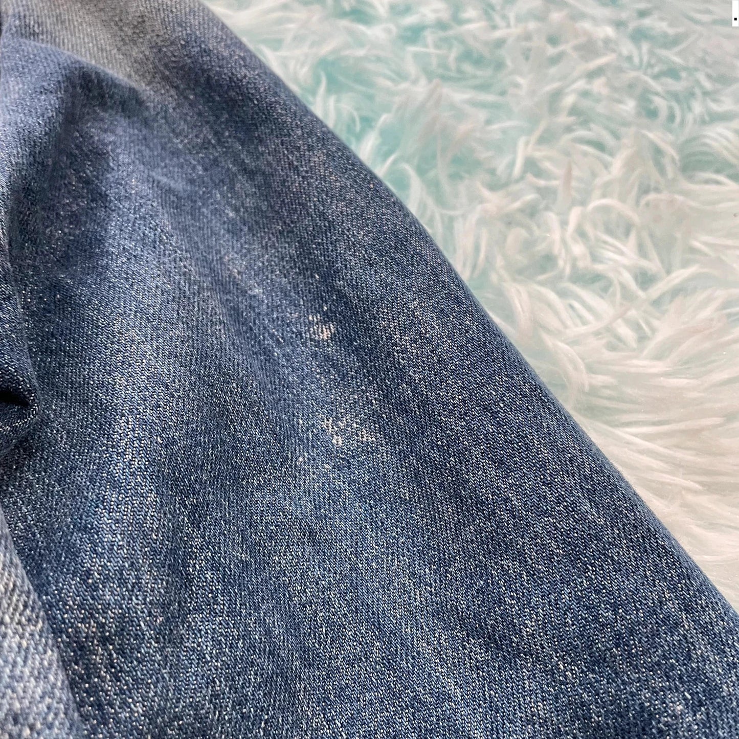 Vintage 00s Levi’s Jacket Irregular Faded - Small