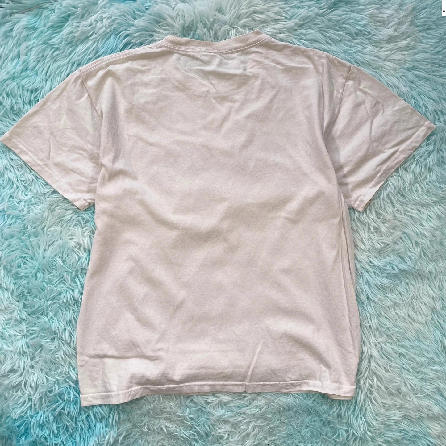 Vintage White Barack Obama Graphic T Shirt - Large