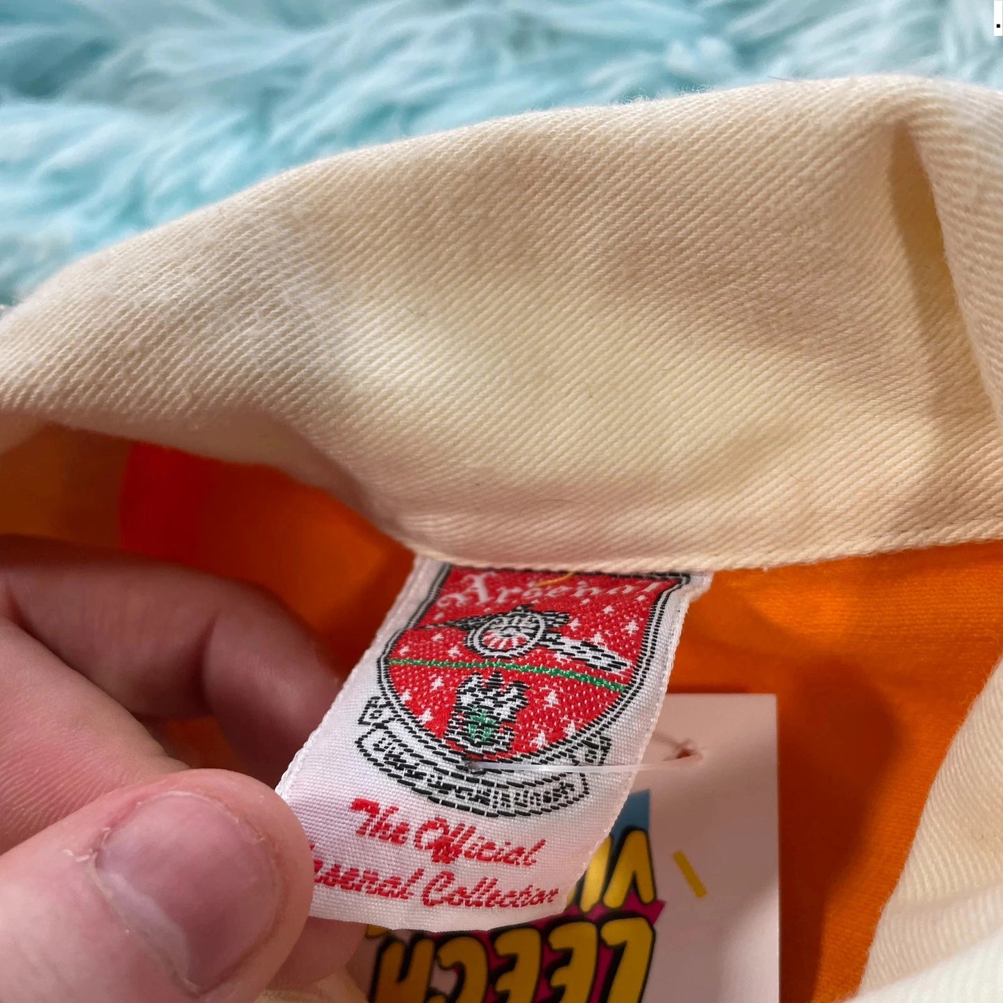 Vintage 90s Arsenal Shirt 60s Reproduction - Large