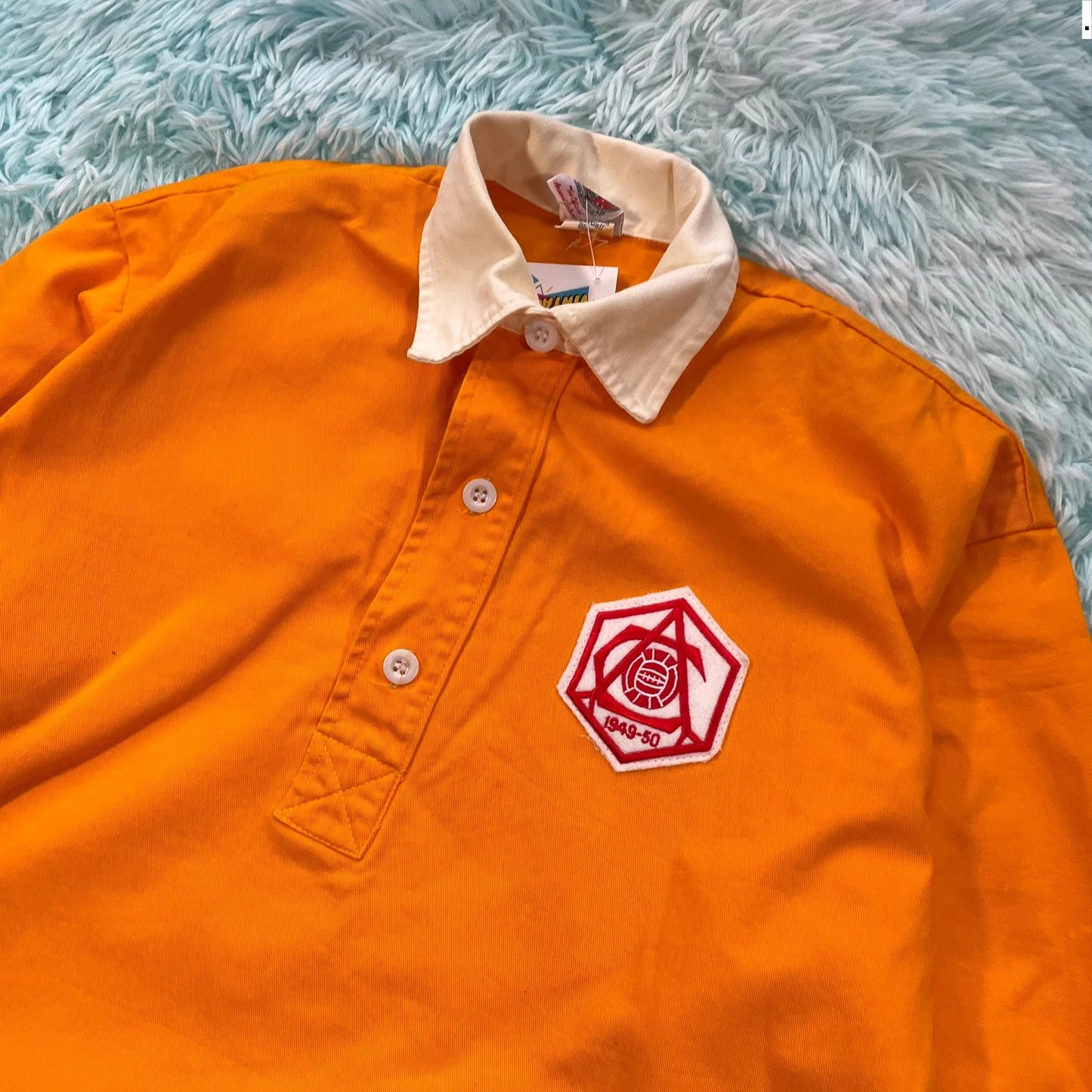 Vintage 90s Arsenal Shirt 60s Reproduction - Large