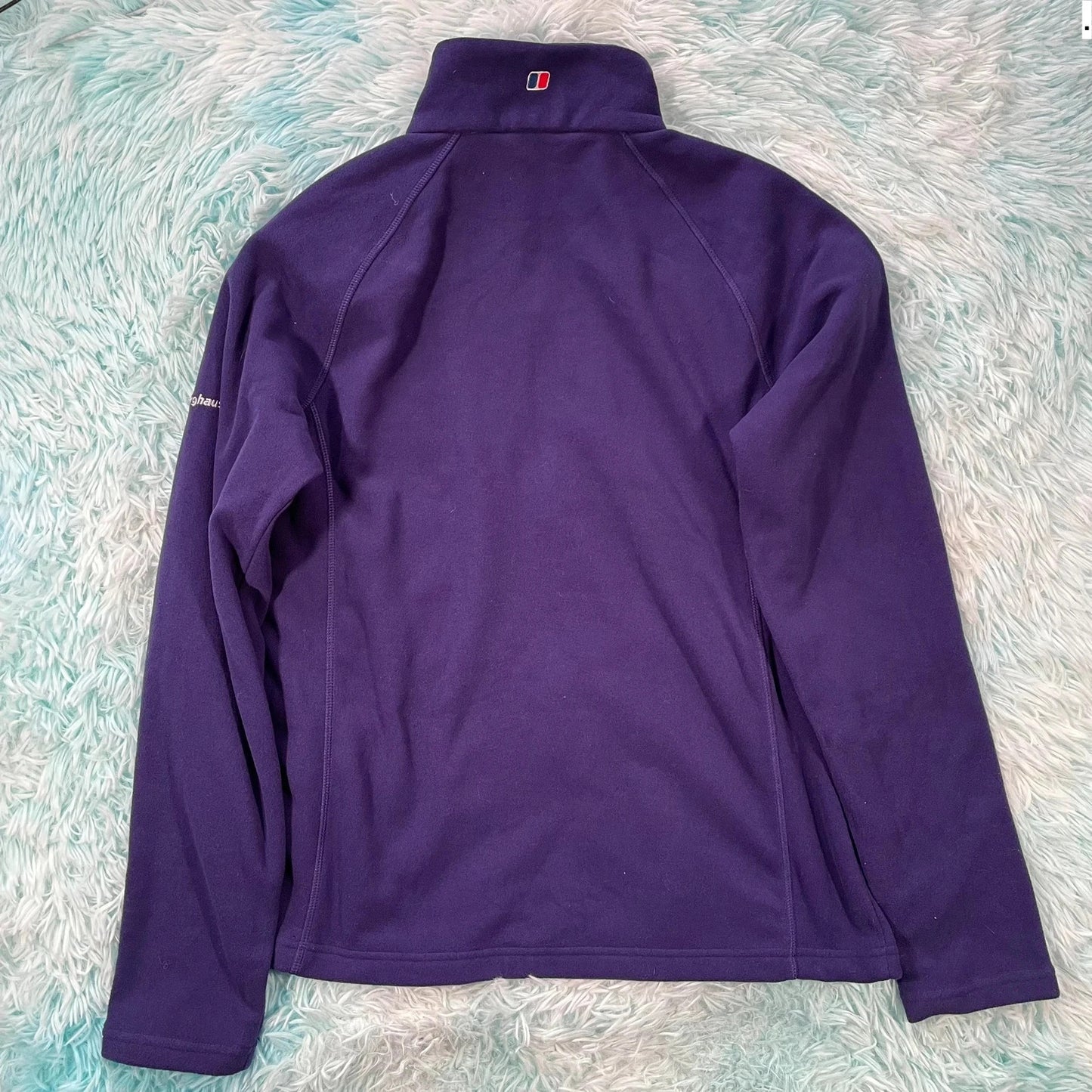 Purple Berghaus Full Zip Fleece - Size 16