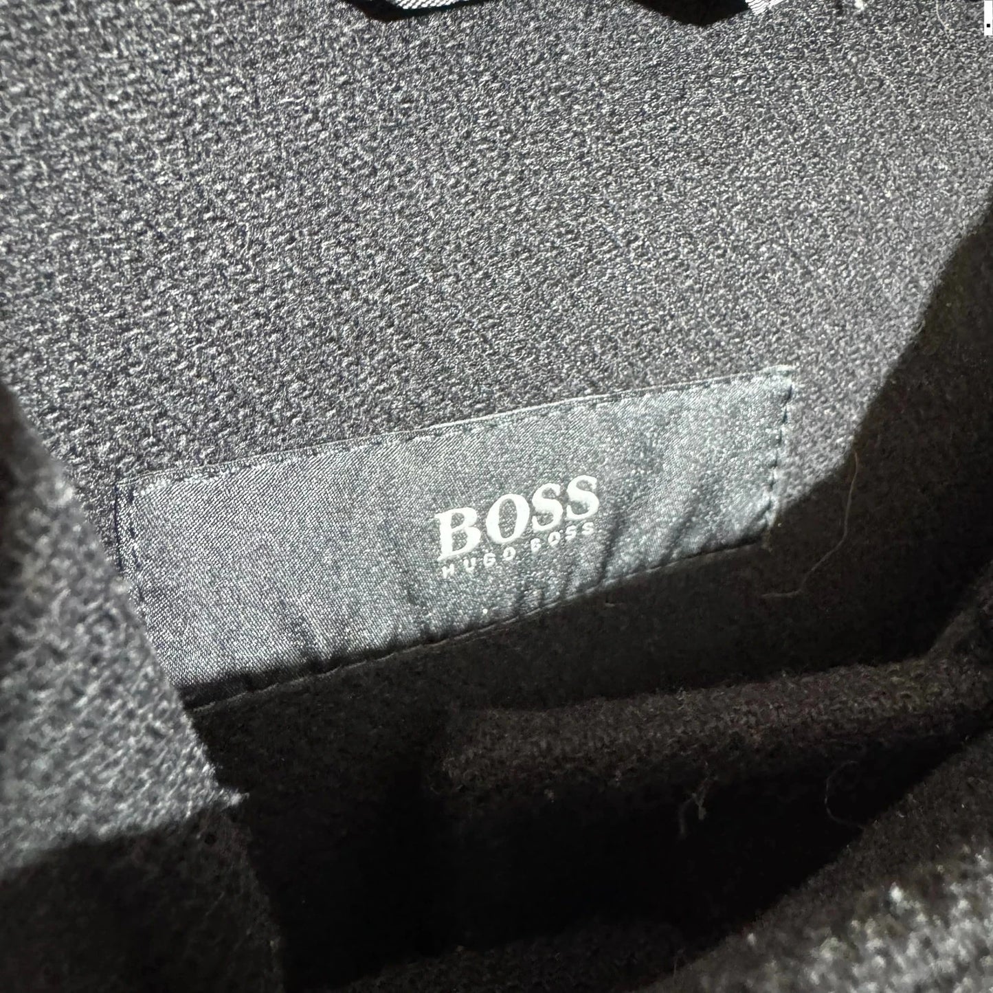 Black Hugo Boss Duffle Coat - XL
