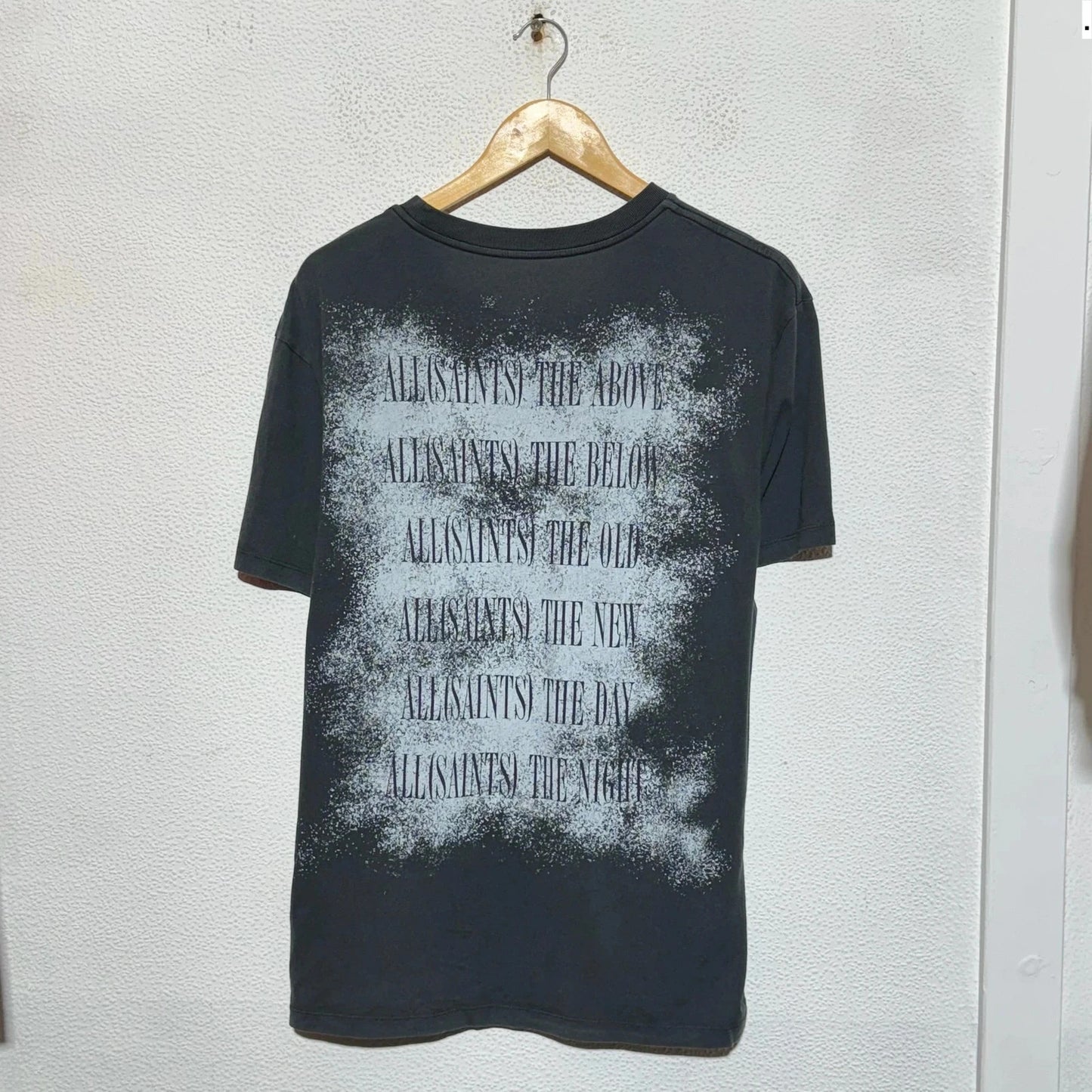Black AllSaints Graphic T Shirt - Medium