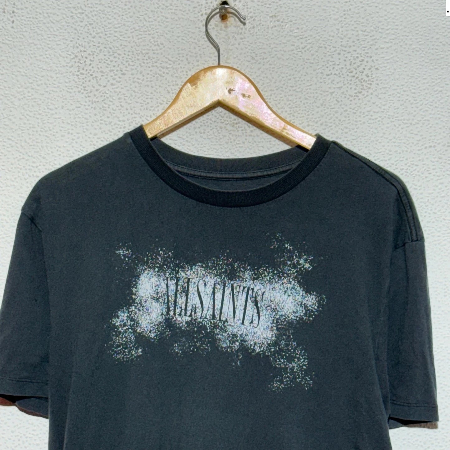 Black AllSaints Graphic T Shirt - Medium