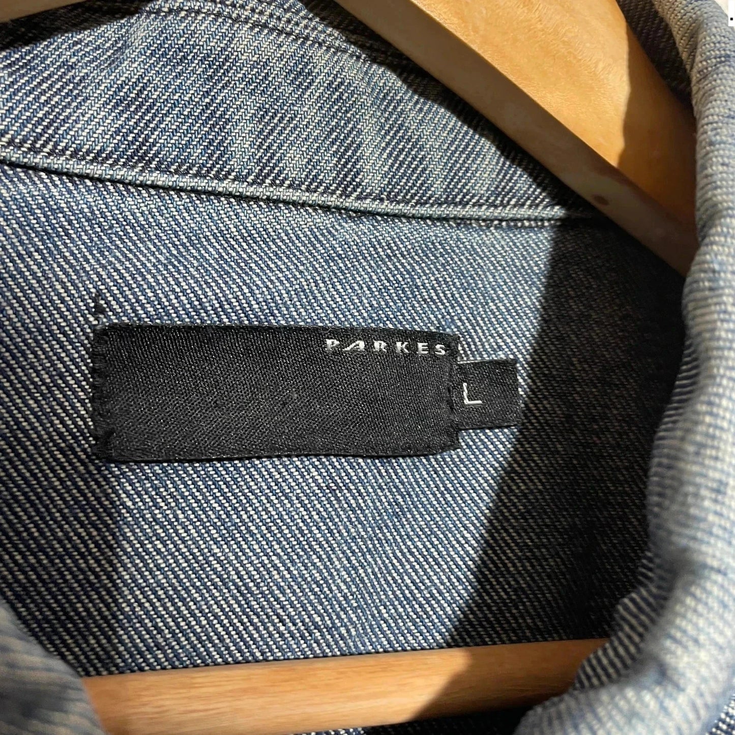 Vintage 00s Hip Hop Parkes Denim Jacket - Large