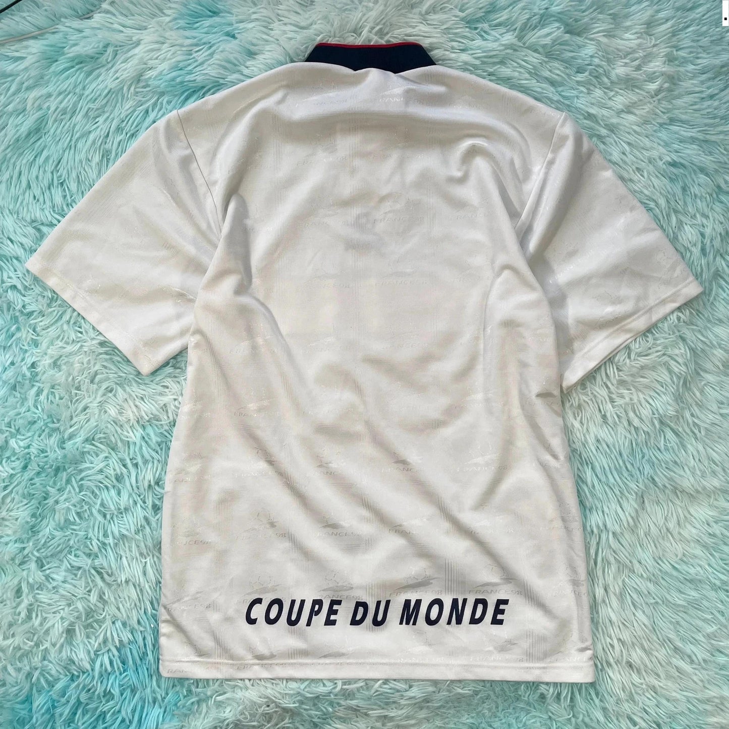 Vintage 90s France 98 World Cup Shirt - Medium