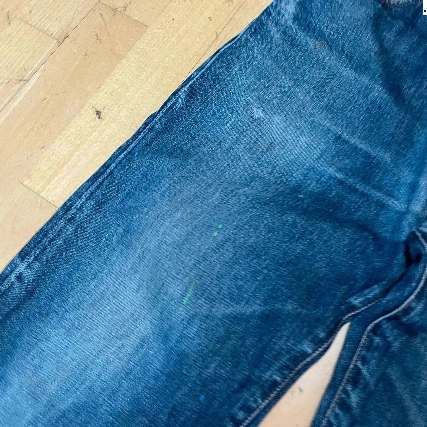 Vintage 00s Blue Stone Island Jeans Straight Leg - 34W 32L